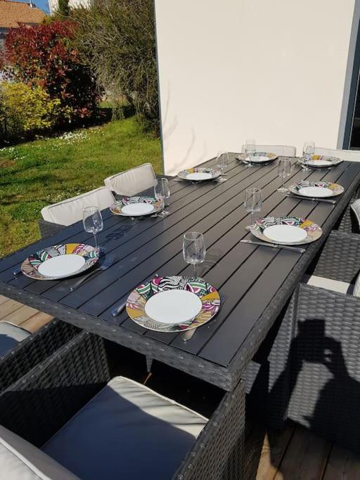 9 Pers 160 M² +Jardin- 10Mn Nantes -30Mn Mer Bouguenais Exteriör bild