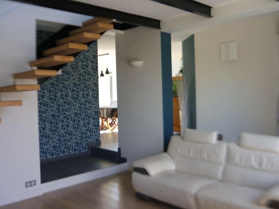 9 Pers 160 M² +Jardin- 10Mn Nantes -30Mn Mer Bouguenais Exteriör bild